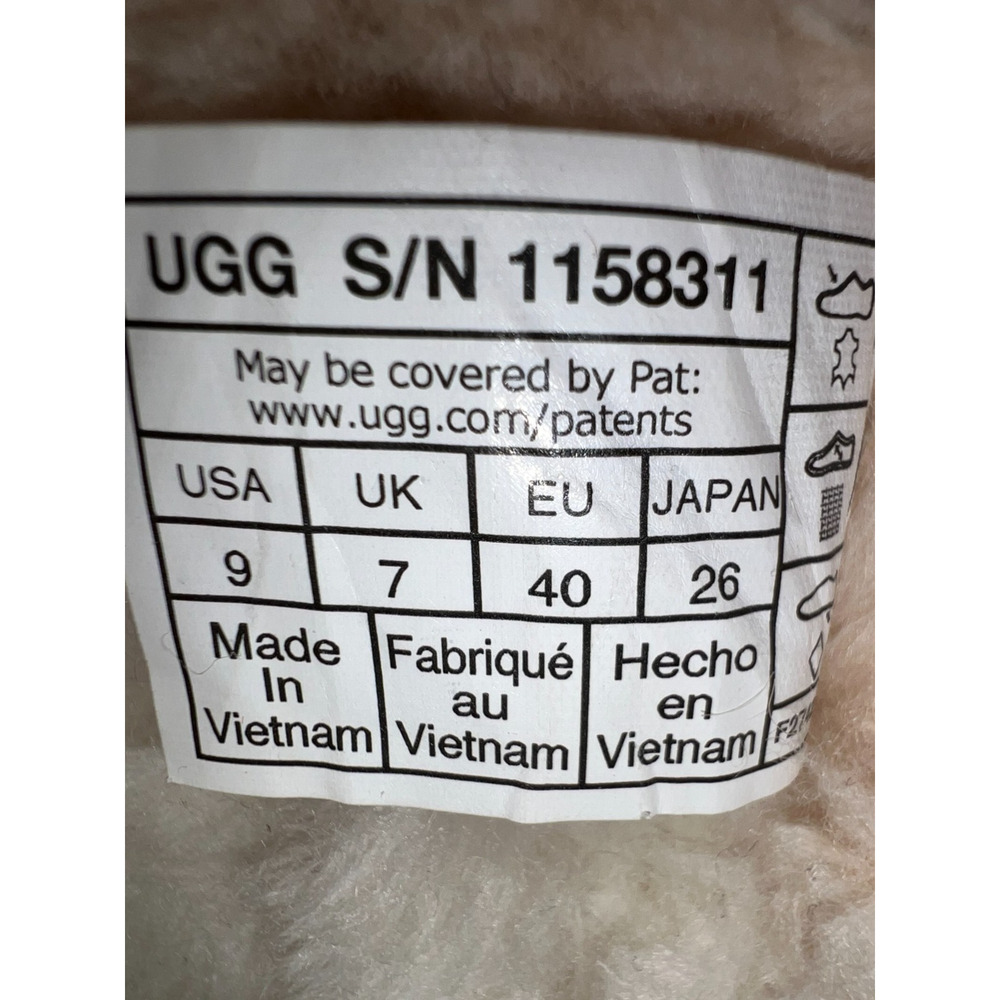 UGG Classic Ultra Mini New Heights Boot Chestnut 1158311 Women's Size 9 New - Picture 3 of 16